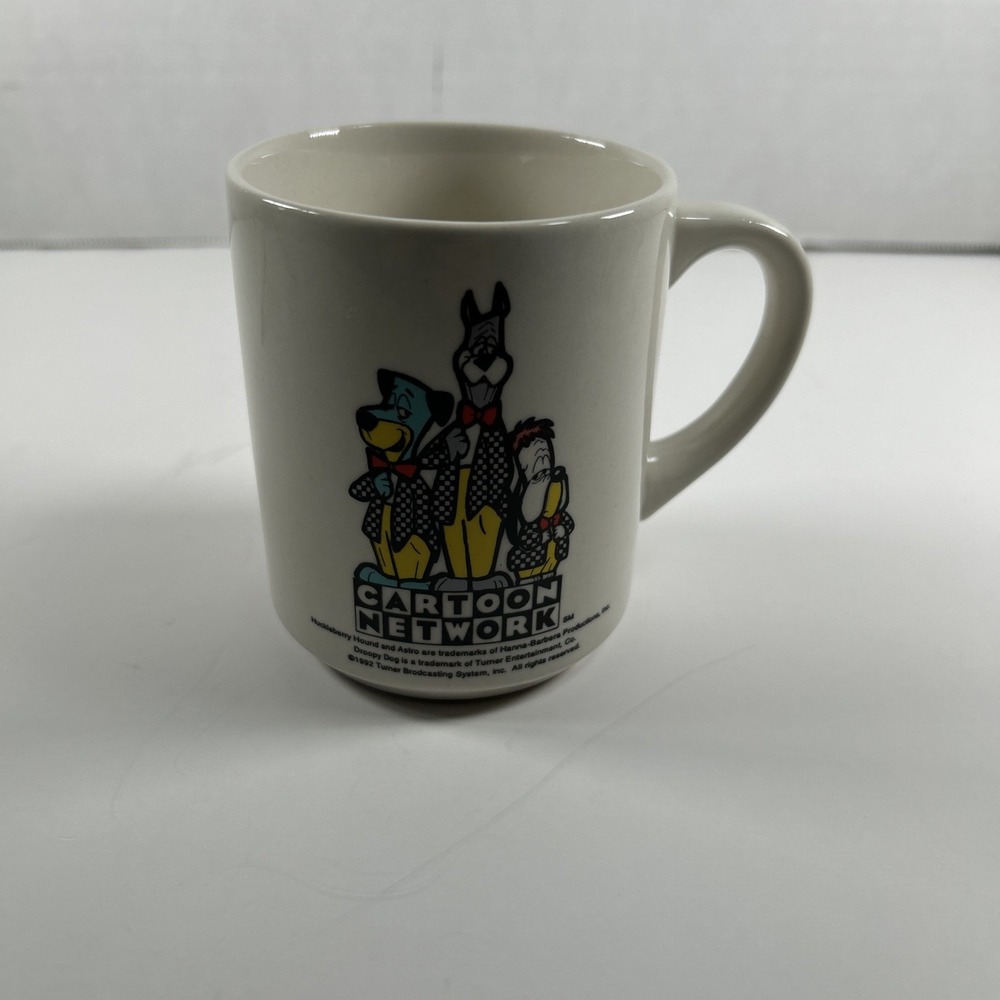 Cartoon Network Droopy Dog‎ 1992 Tumer Entertainment Coffee Mug Cup